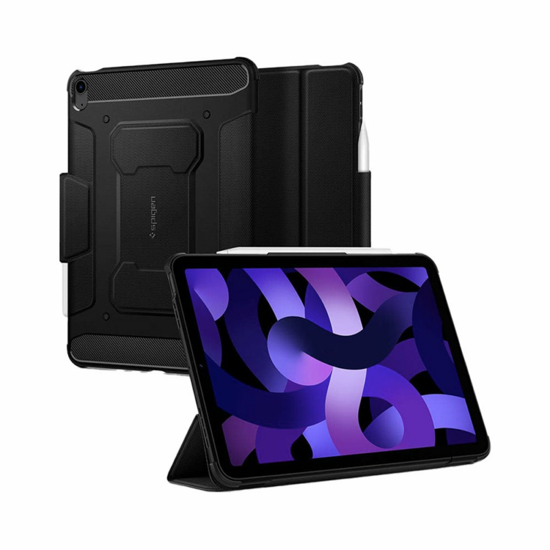 Spigen puzdro Rugged Armor Pro Case pre iPad Air 11" M1/M2/M3 – Black