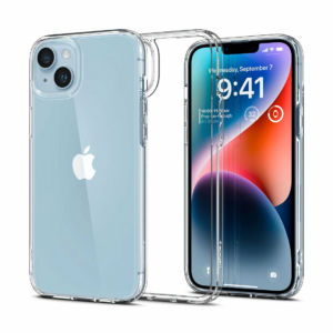 Spigen kryt Ultra Hybrid pre iPhone 14 - Crystal Clear