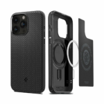 Spigen kryt Mag Armor Magsafe pre iPhone 15 Pro - Matte Black