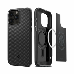 Spigen kryt Mag Armor Magsafe pre iPhone 15 Pro - Matte Black