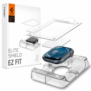 Spigen ochranné sklo Eliteshield EZ Fit pre Apple Watch 10 42mm - Clear