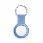 Aiino - GiGiTag Silicon holder with keychain for AirTag - Indigo