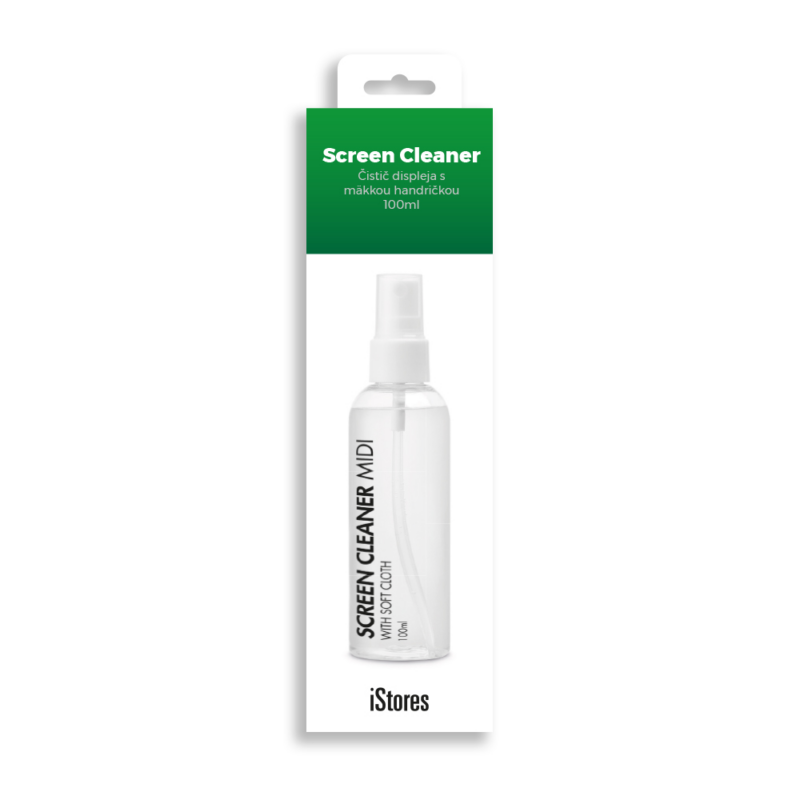iStores by Aiino - Screen cleaner spray with cloth 100 ml