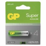 EMOS GP Alkalická batéria GP Super LR6 (AA) 4ks