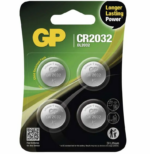 EMOS GP líthiová gombíková batéria CR2032 4 balenie