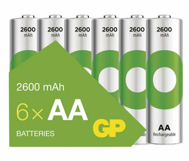 EMOS Nabíjacia batéria GP ReCyko 2600 (AA) 6 ks