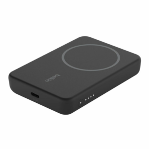 Belkin Boost Charge Magnetic Wireless Power Bank 5K + Stand - Black