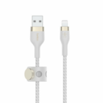Belkin kábel Boost Charge Pro Flex USB-A to Lightning 3m - White