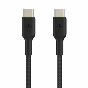 Belkin kábel Boost Charge Braided USB-C to USB-C 1m - Black