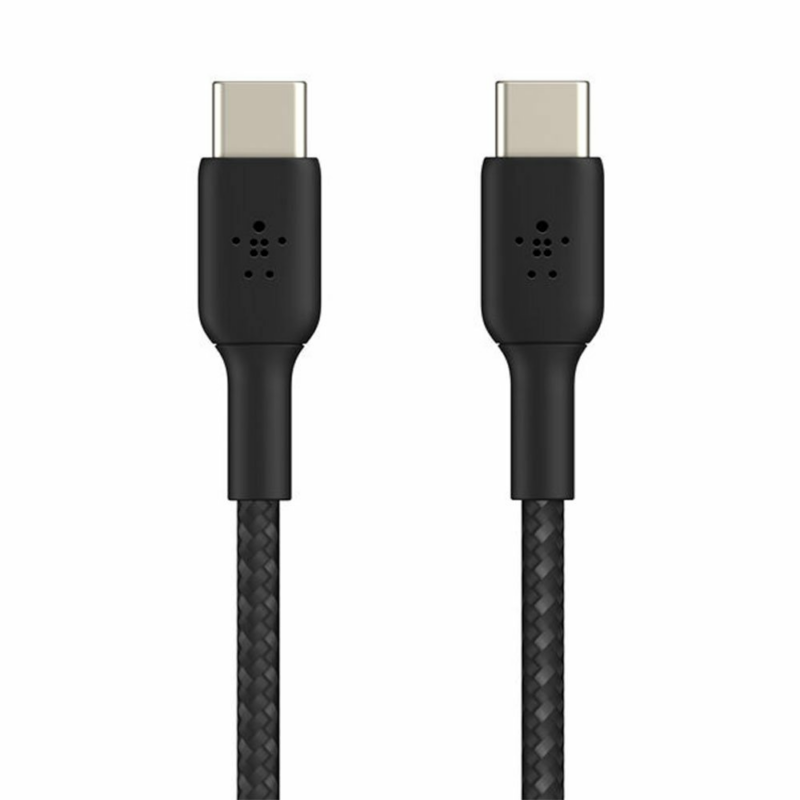 Belkin kábel Boost Charge Braided USB-C to USB-C 1m - Black