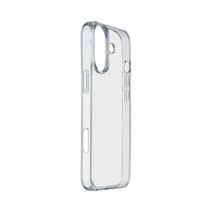 CellularLine Clear Duo zadný kryt s ochranným ramčekom pre iPhone 16