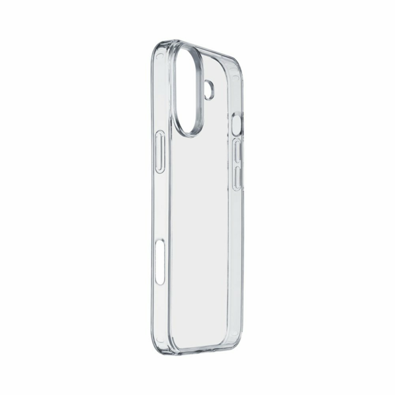 CellularLine Clear Duo zadný kryt s ochranným ramčekom pre iPhone 16