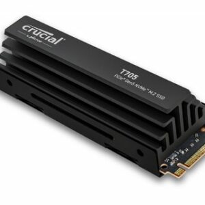 Crucial SSD T705 2TB M.2 NVMe Gen5 Heatsink 14500/12700 MBps