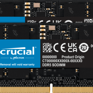 Crucial 32GB kit SODIMM DDR5 5600 CL46