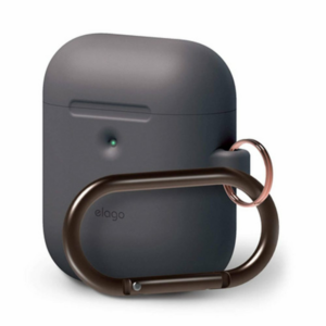 Elago Airpods 2 Silicone Hang Case - Dark Gray