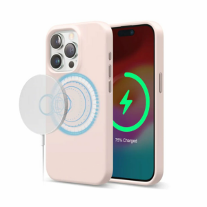 Elago kryt Silicone Case Magsafe pre iPhone 15 Pro - Lovely Pink
