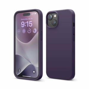 Elago kryt Silicone Case pre iPhone 15 - Deep Purple