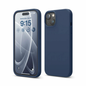 Elago kryt Silicone Case pre iPhone 15 - Jean Indigo