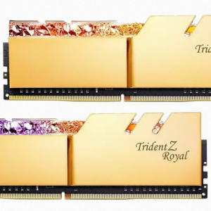 G.SKILL 32GB kit DDR4 3600 CL16 Trident Z Royal gold