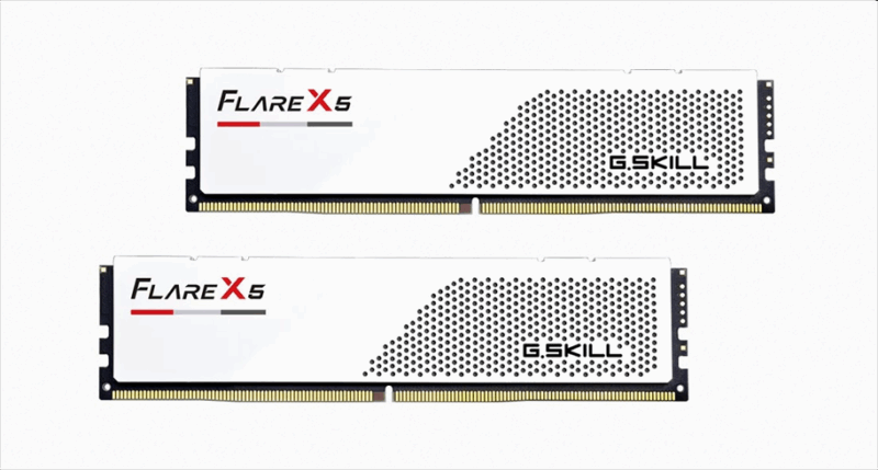 G.SKILL 48GB kit DDR5 6000 CL30 Flare X5 AMD EXPO white