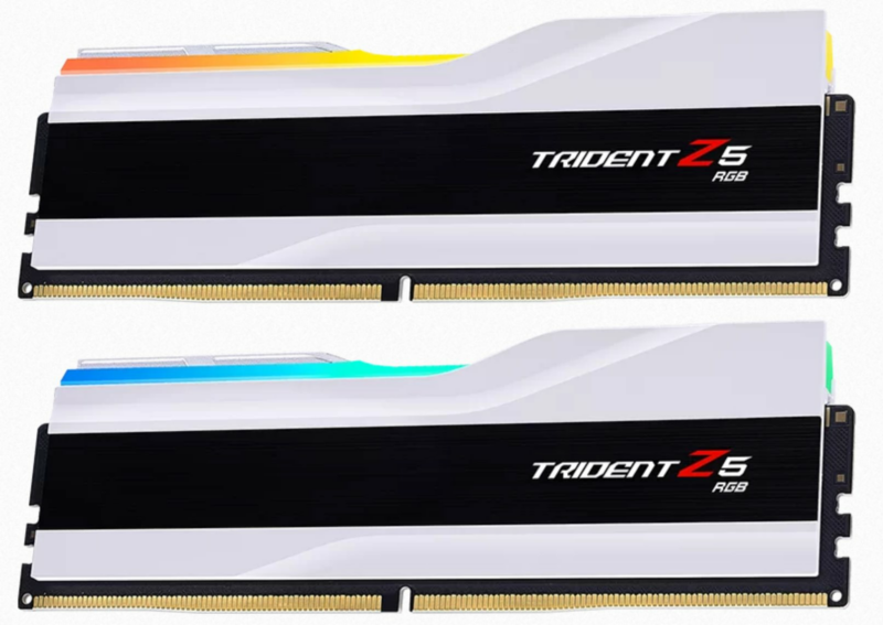 G.SKILL 32GB kit DDR5 6400 CL32 Trident Z5 RGB white