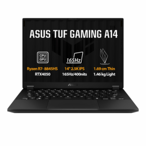 ASUS TUF Gaming A14 /R7-8845HS/32GB/1TB SSD/RTX4050/14" 2.5K/bez OS/Jaeger Gray