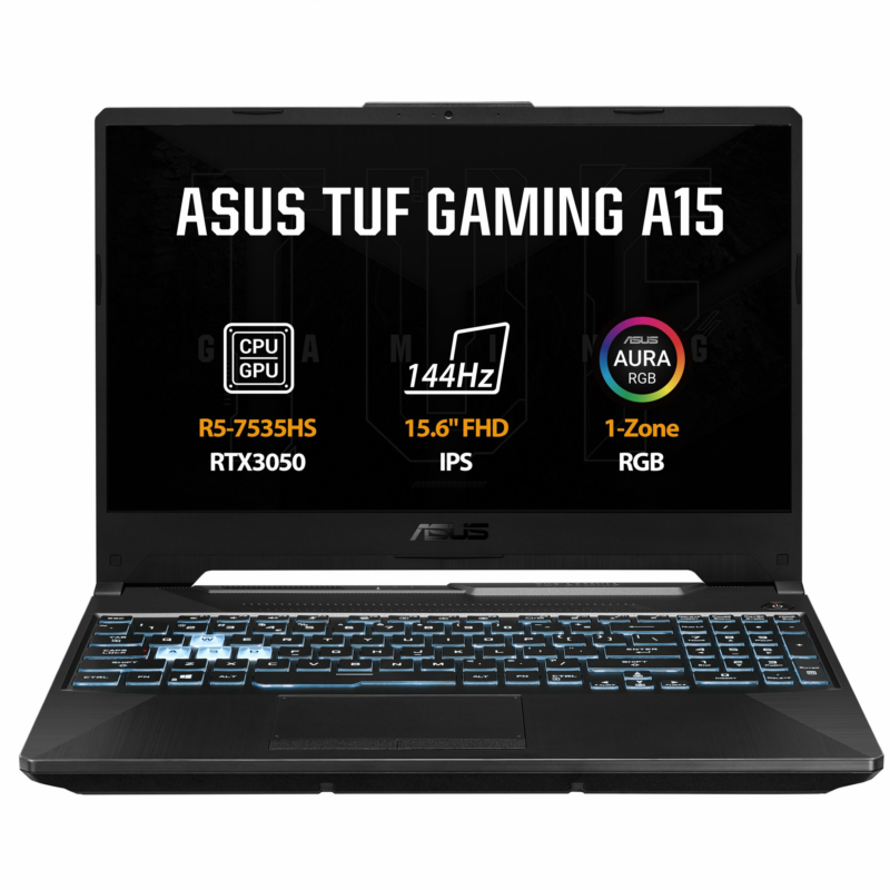 ASUS TUF Gaming A15/R5-7535HS/16GB/1TB SSD/RTX3050/15