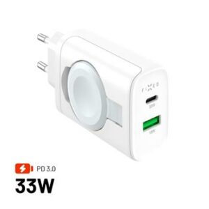 FIXED Sieťová nabíjačka s USB-C a USB výstupom a podporou PD