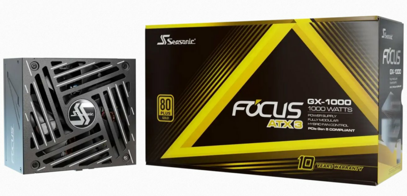 Seasonic FOCUS GX GOLD 1000W V4 ATX 3.1