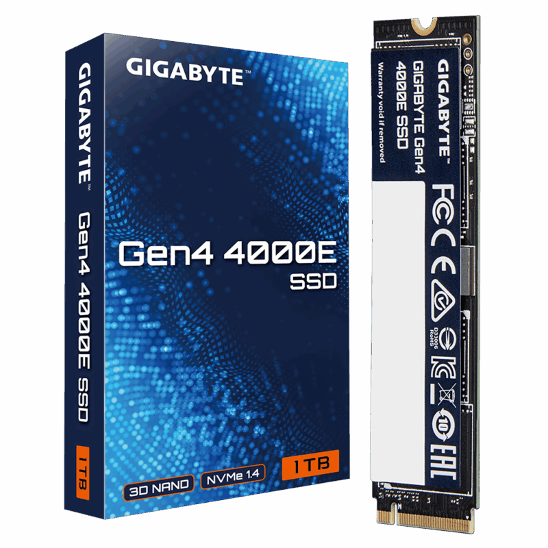 Gigabyte AORUS 4000E SSD 1TB M.2 NVMe Gen4 4000/3900 MBps