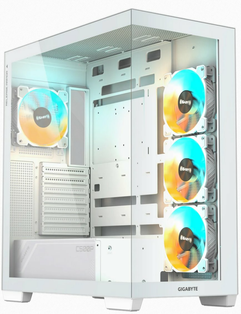 GIGABYTE case C500 PANORAMIC STEALTH ICE