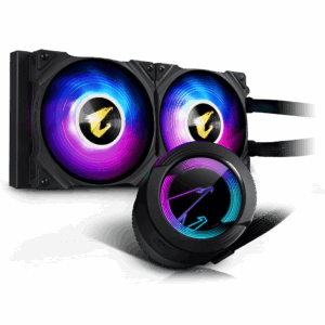 Gigabyte AORUS AIO liquid cooler CPU WATERFORCE 240