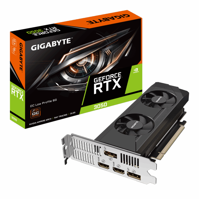Gigabyte GeForce RTX 3050 OC Low Profile 6G
