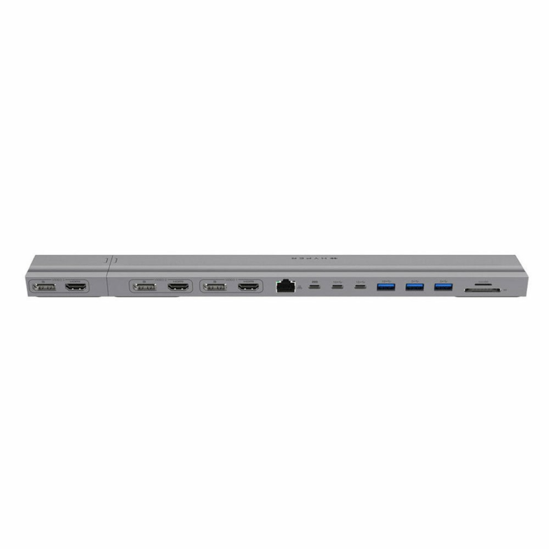 Hyper HyperDrive 4K Multi-Display Docking Station pre 13"-16" MacBooks - Silver