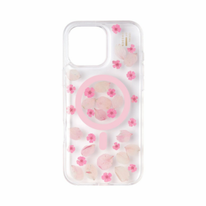 iDeal Fashion Clear Case MagSafe iPhone 13/14/15 Cherry Blossom