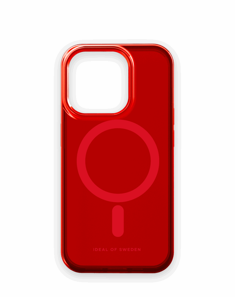 iDeal Fashion Case MagSafe iPhone 15 Pro Radiant Red