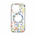 iDeal Fashion Clear Case MagSafe iPhone 16 Pro Artistic Garden