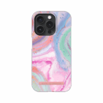 iDeal Fashion Case MagSafe iPhone 15 Pro Pastel Marble