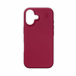 iDeal Silicone Case MagSafe iPhone 16 Cranberry