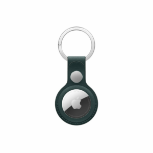 Apple AirTag FineWoven Key Ring - Dark Green