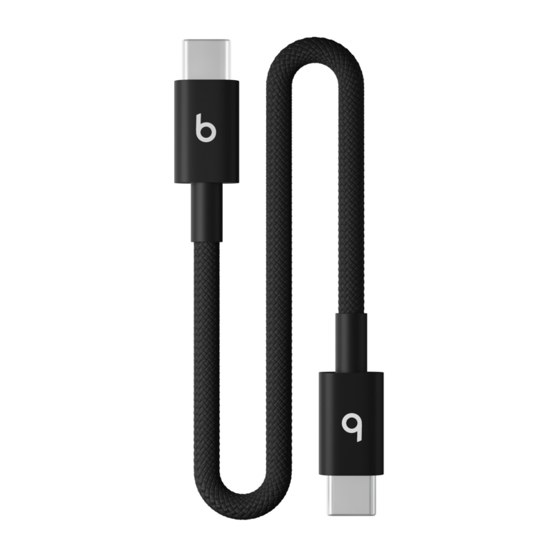 Apple Beats USB-C to USB-C Woven Short Cable (20 cm) - Bolt Black