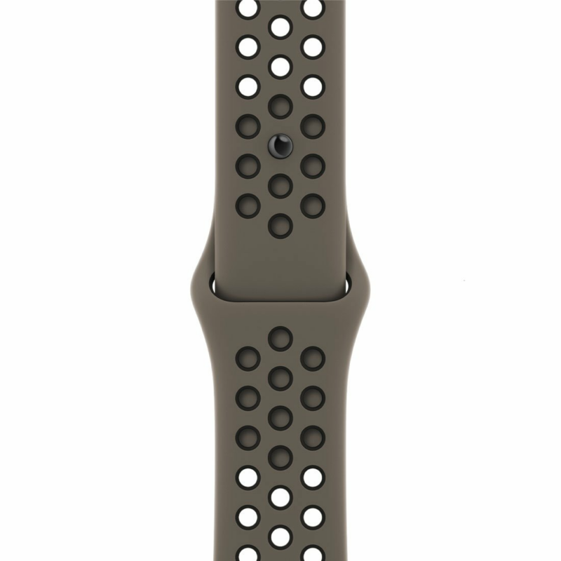 Apple Watch 41mm Olive Grey/Black Nike Sport Band