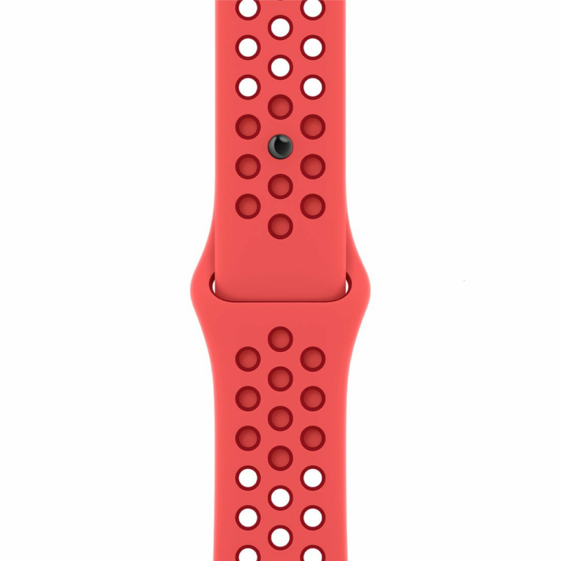 Apple Watch 41mm Bright Crimson/Gym Red Nike Sport Band