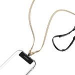 Phone Lanyard - Black/Matte Gold