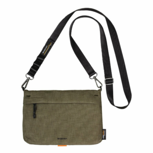 SwitchEasy Sacoche Utility Crossbody Bag + Strap Phone Lanyard 20mm 2L - Wild Green + Black