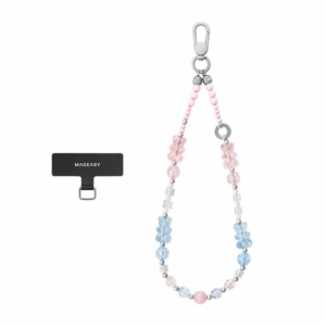 SwitchEasy Beaded Wrist Strap + Strap Card - Bear Bliss