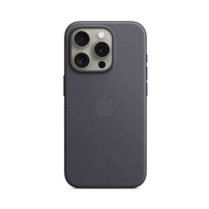 iPhone 15 Pro FineWoven Case with MagSafe - Black