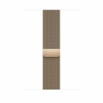 Apple Watch 45mm Gold Milanese Loop