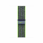 Apple Watch 41mm Bright Green/Blue Nike Sport Loop