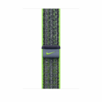 Apple Watch 45mm Bright Green/Blue Nike Sport Loop